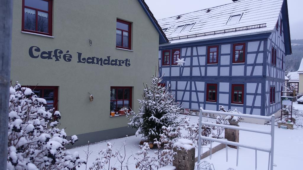 Cafe Landart Im Thueringer Finistere Διαμέρισμα Plaue  Εξωτερικό φωτογραφία